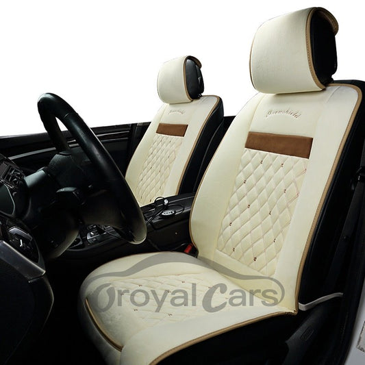 Latticed Warm Car Heating Cushion Winter Seat Mat