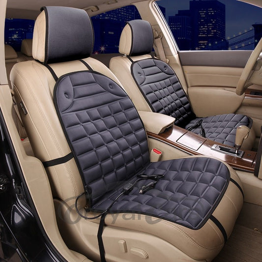 Super Cost-efficient Warm Cozy And Comfortable For Winter Single Heated Seat Covers