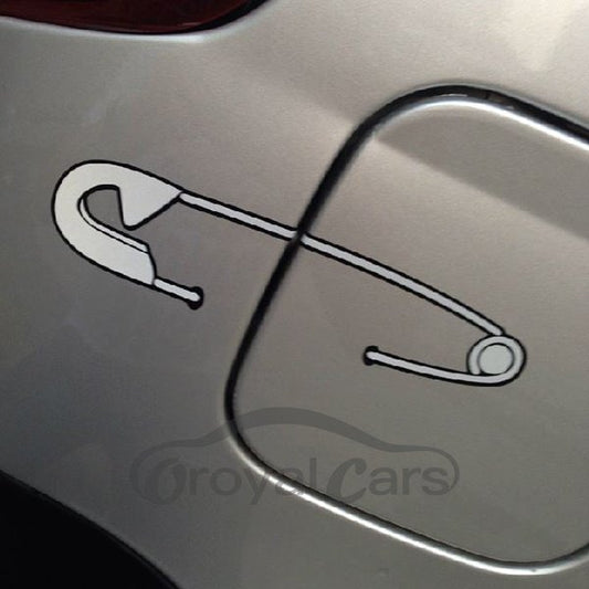 Cute And Simple Pin Design Creative Car Sticke