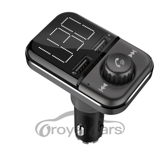 Bluetooth Handsfree Car Kit With FM Transmitter & 3.4A Charger