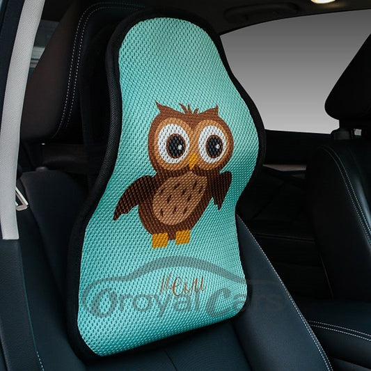 Oroyalcars Cartoon Polyester Simple Coconut Fibre Seat cover