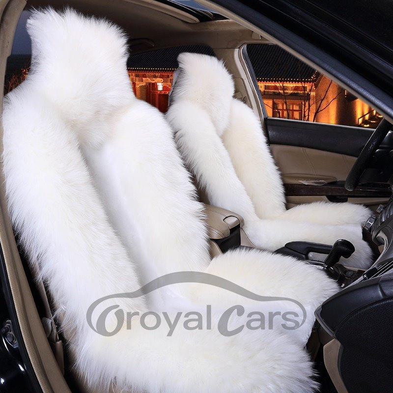 Ultimate Warm Fluffy Material Winter Universal Car Seat Covers