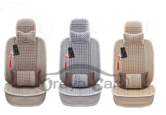 Lightweight Cooling Design Linen Fabric For Summer Universal Car Seat Covers