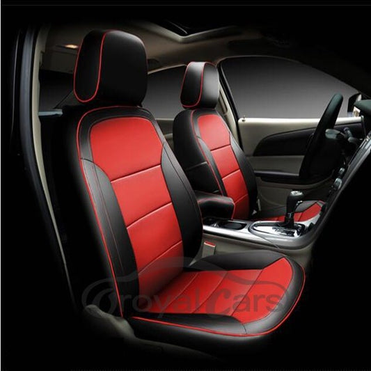 Classic Sports Style Streamline Design With Trimmings Customed Car Seat Covers