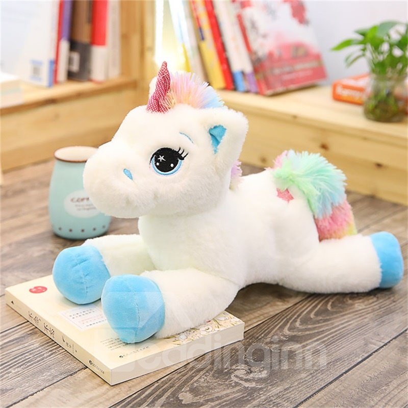 2 Color Classic Unicorn Soft and Breathable Plush Baby Toy (L)