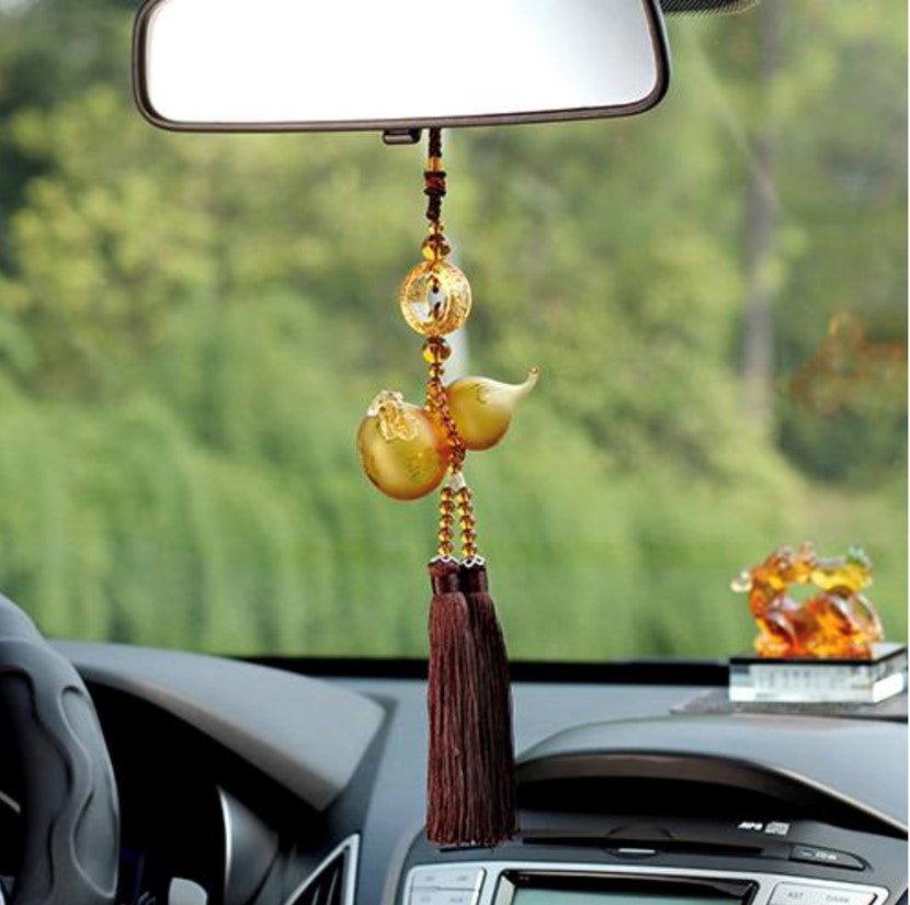 What kind of car decoration can bring you good luck