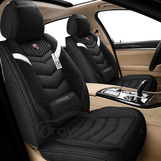 Noble y elegante estilo princesa Material de lino respetuoso con el medio ambiente y transpirable cinco asientos ajuste Universal camión S