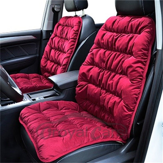 Pure Color Easy installing Preserve Heat Single-seat Universal Car Seat Cover