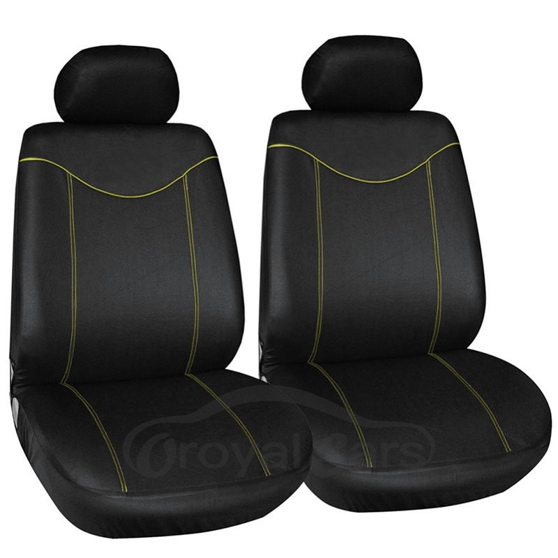 Car Seat Covers for Front Seats, Two-Tone Waterproof Seat Covers, Premium Neoprene Seat Protectors, Universal Fit Access