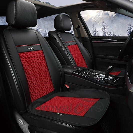 Modern Style Design With Internal Cooling System Universal Car Seat Cover Mat Single Piece