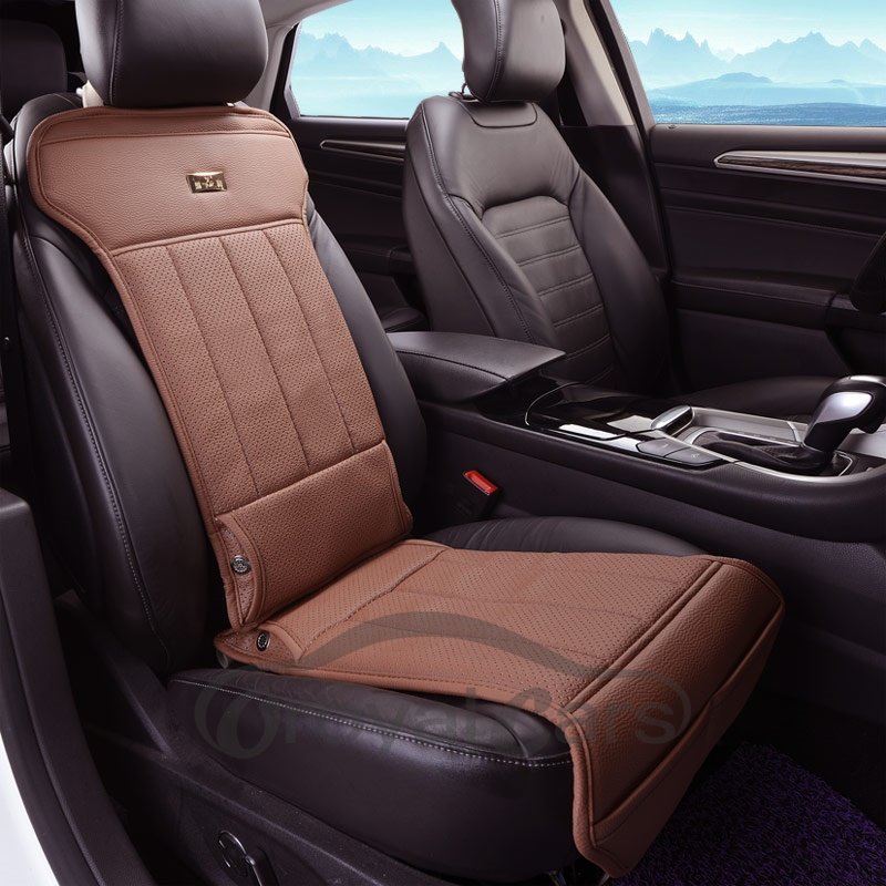 Elegantly Business Style With Internal Cooling System Universal Car Seat Cover Mats Single Piece