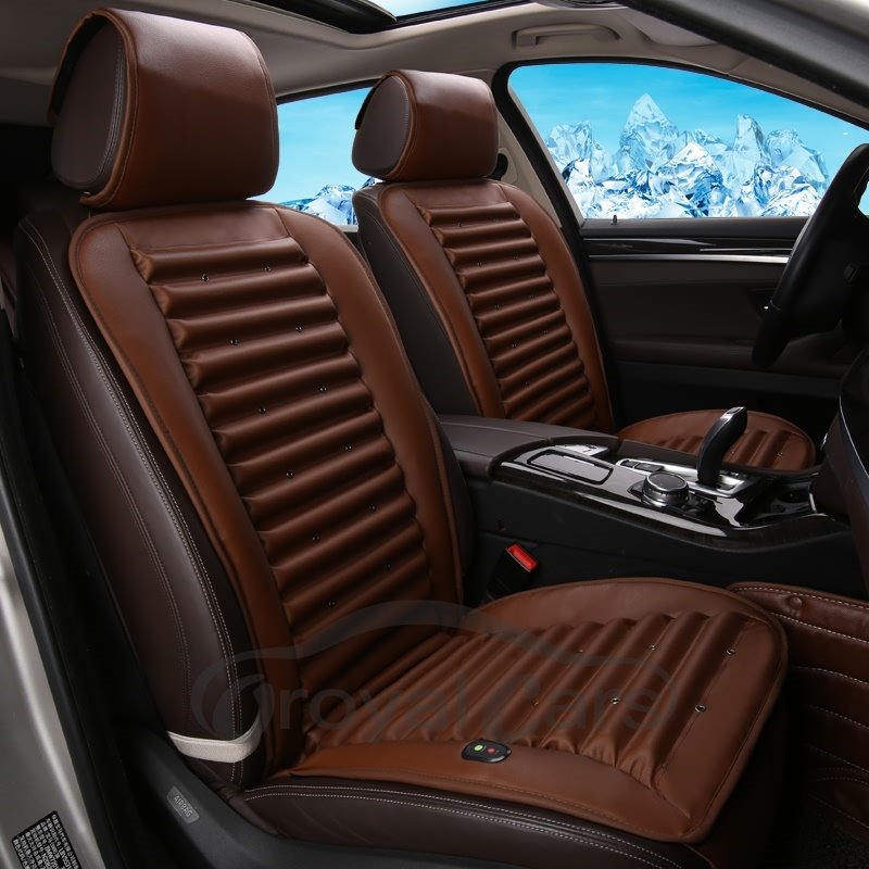 Business Patterns With Air Cooling System Single Heated Seat Cover