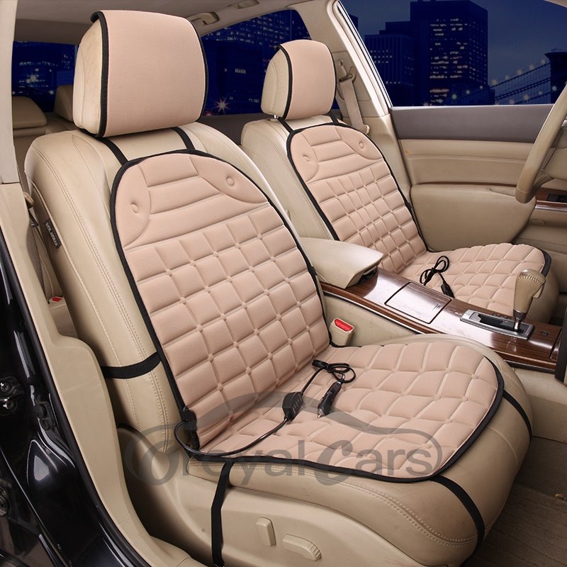 Super Cost-efficient Warm Cozy And Comfortable For Winter Single Heated Seat Covers