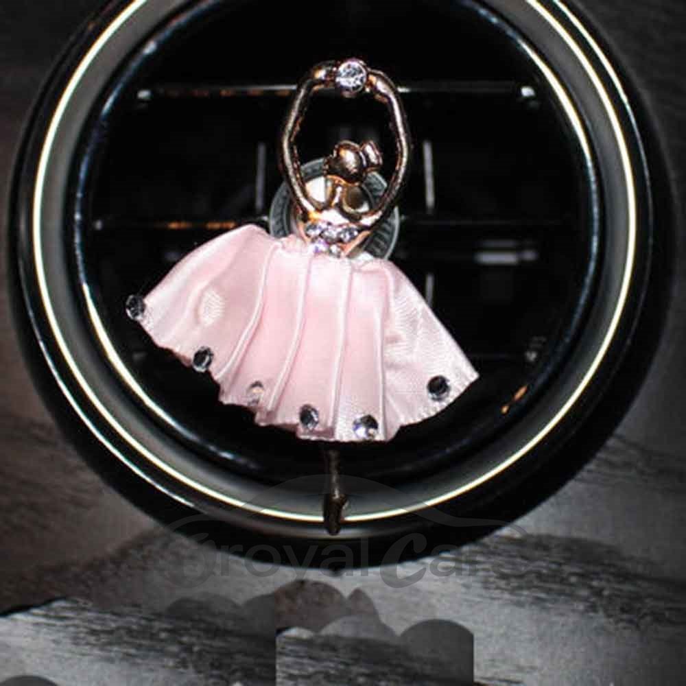 Multicolor For Choice Ballet Girl Shape Car Decor Perfume