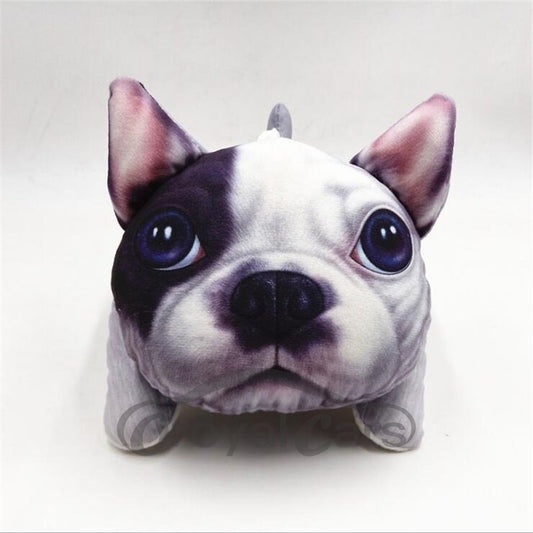 Creative Car Plush Dogs Tissue Boxes