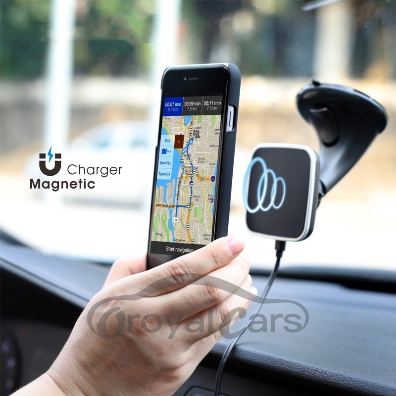 Magnetic Wireless Phone Support High Efficiency Phone Charger