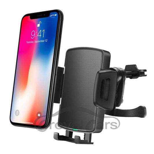 Wireless Quick Vent Bracket Portable Rotation Phone Charger