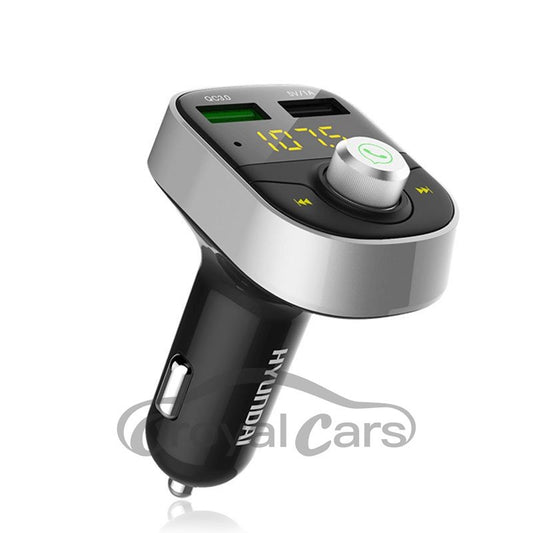 3-in-1 Hands Free Wireless Bluetooth FM Transmitte and Phone Charger