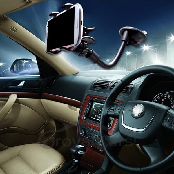 Snake Shaped Design And Practical ABS Aluminum Tube Car Phone Mount