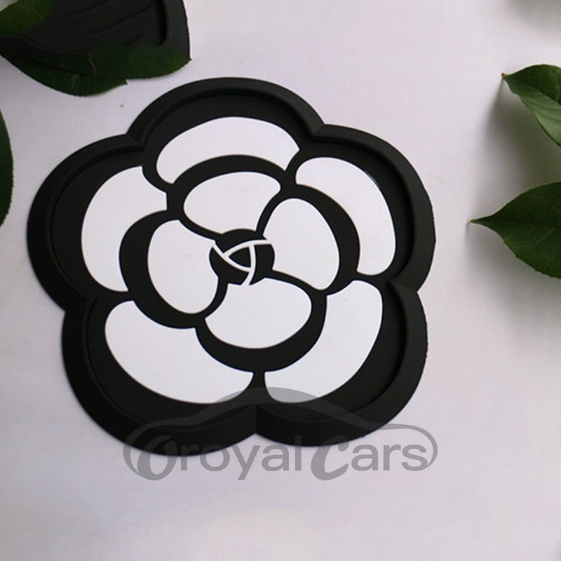 Camellia Car Ornament Anti Slip Mat for Mobile Phone