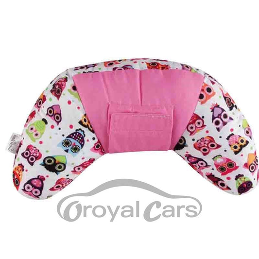 Kinder-Autositzgurtbezug, Seitenkissen, Auto-Kopfkissen mit Baby-Schulterschutz, umweltfreundliches Material, ungiftig 