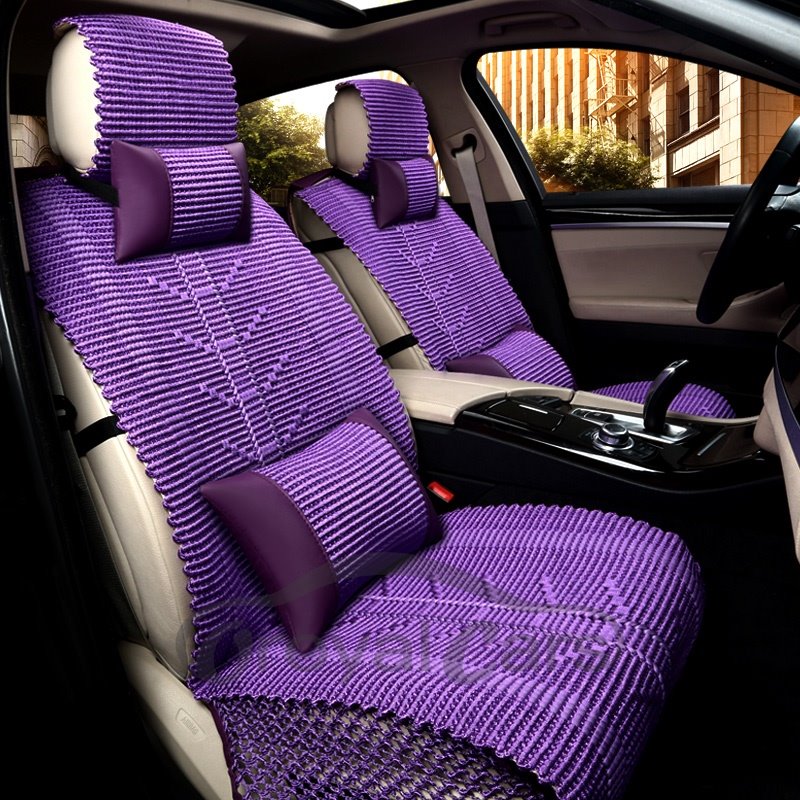 Superexcellence Knit Pure Color Refreshing Universal Car Seat Cover