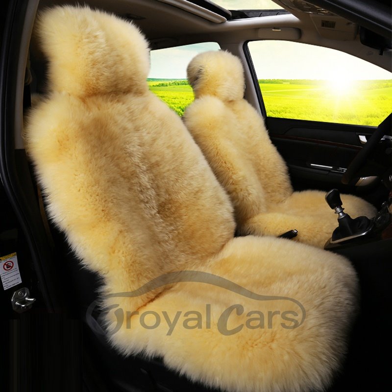 New Comfortable And Soft Lambswool Warm Fashion Car Seat Cover