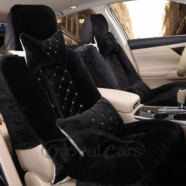 Winter And Autumn Necessary Warm Plush High Cost-Effective Comfortable Hot Universal Car Seat Cover