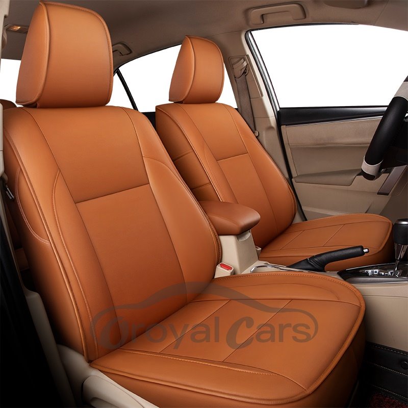 Plain Pattern Simple Style PVC Leather Custom Car Seat Cover
