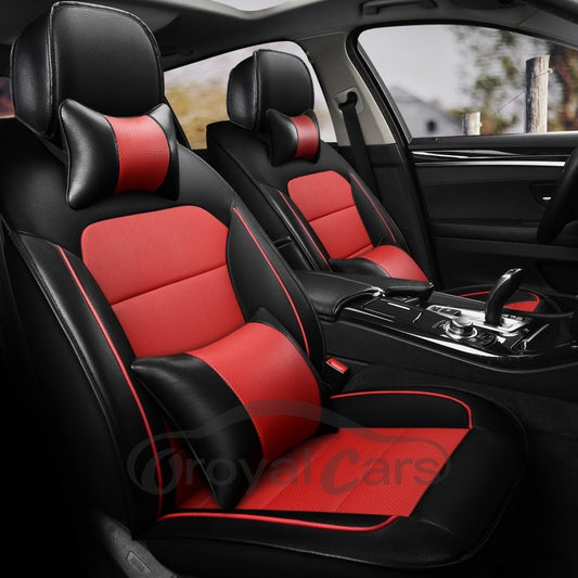 Cubiertas de asiento de coche de encargo cómodas suaves de la tela asombrosa popular elegante