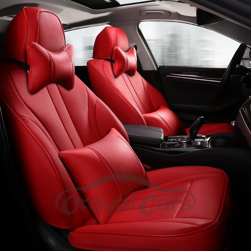 Luxurious Sports Style High-grade Leather Soft Custom Car Seat Covers