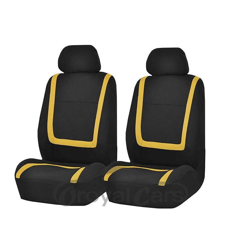 Tela interna que consiste en cubiertas de asientos de asientos delanteros de automóvil de jersey suave y transpirante 
