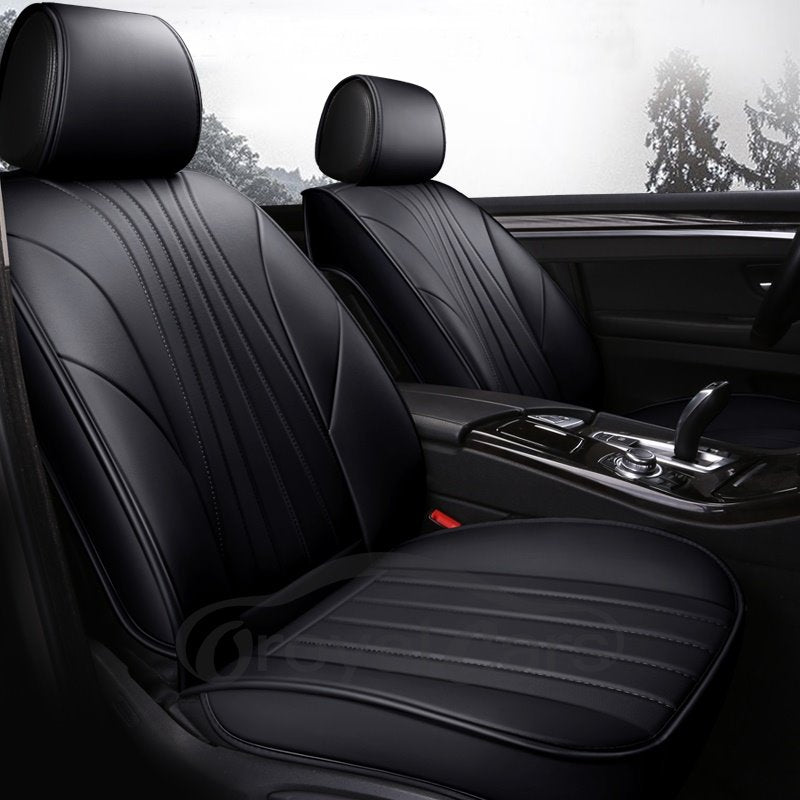 Highly Textured and High-end Soft Plain Seat Cover for All Seasons