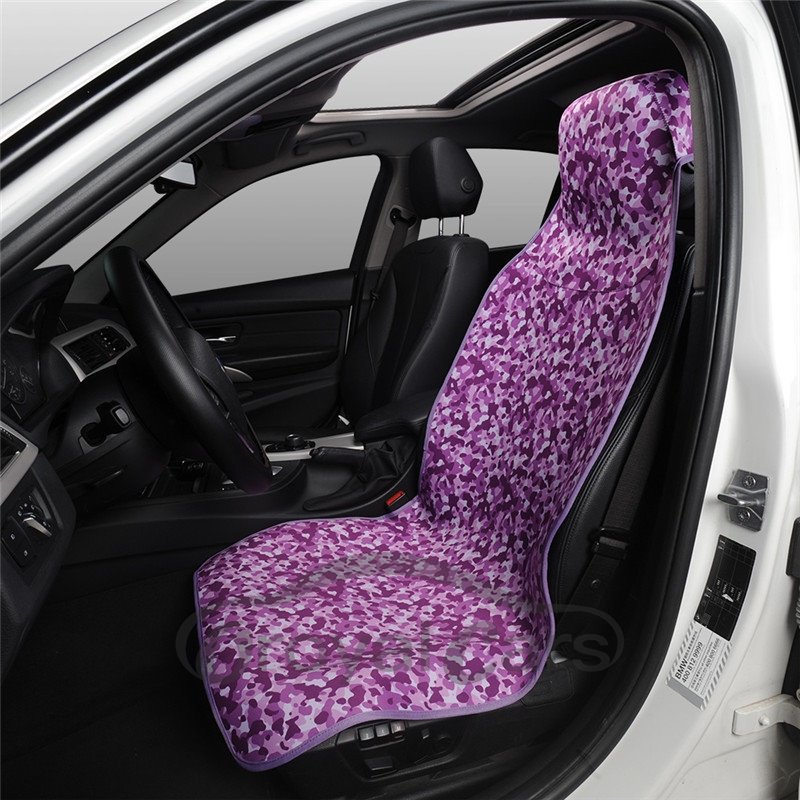 2 Front Seat Covers Super Waterproof Material Outdoor Camouflage Sports Style Easy Installation And Good Waterproofing Performance Effectively Isolate Sweat And Rain Water