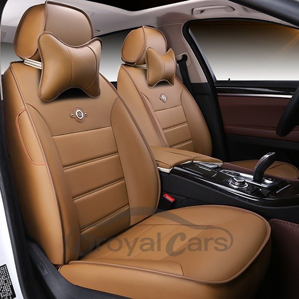 Classic and Durable PU Leather Material Fit Seven Seats Custom Fit Seat Covers
