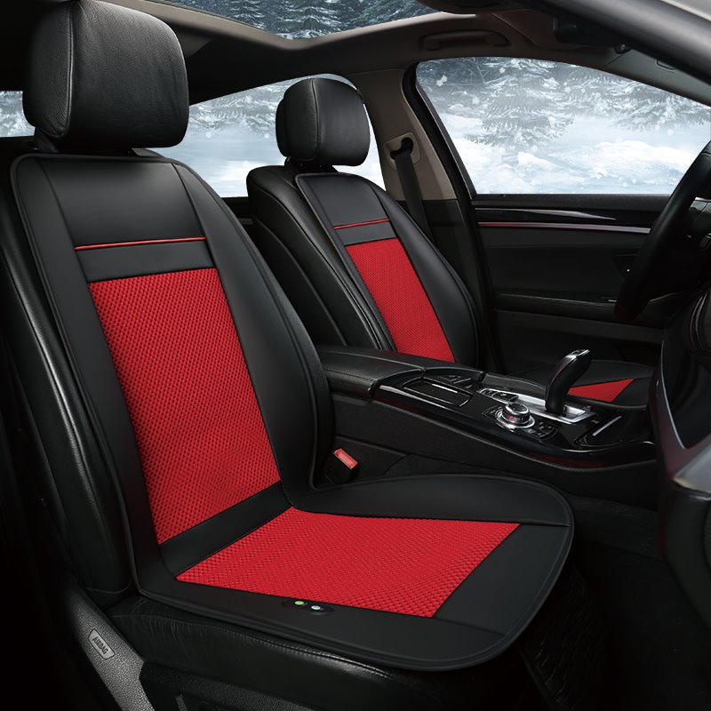 Diseño de estilo Simple con sistema de refrigeración interna, funda universal para asiento de coche, alfombrilla de una sola pieza