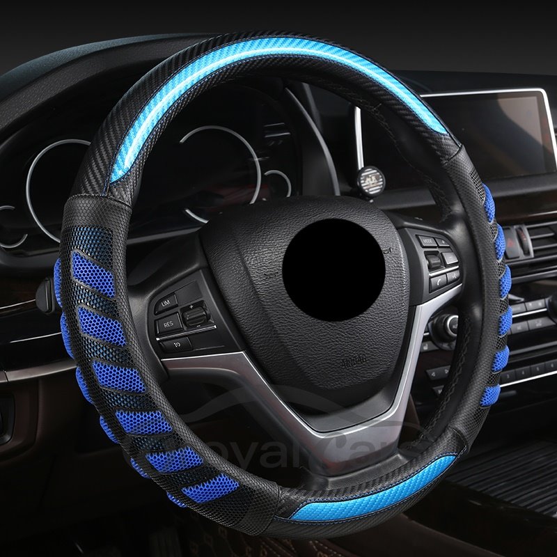 Steering Covers 3D Honeycomb Fine Texture And Comfortable Hand Feel Sweat - absorbing Breathable Wear - resistant And Du