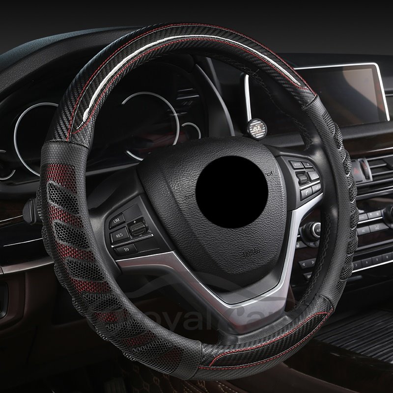 Steering Covers 3D Honeycomb Fine Texture And Comfortable Hand Feel Sweat - absorbing Breathable Wear - resistant And Du