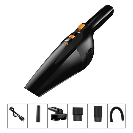 Cigarette Lighter Charging and USB Charging Portable Car Vacuum Cleaner High Power Handheld Vacuum No Noise 120W 8.4V 4500PA Best Car Vacuum Cleaner