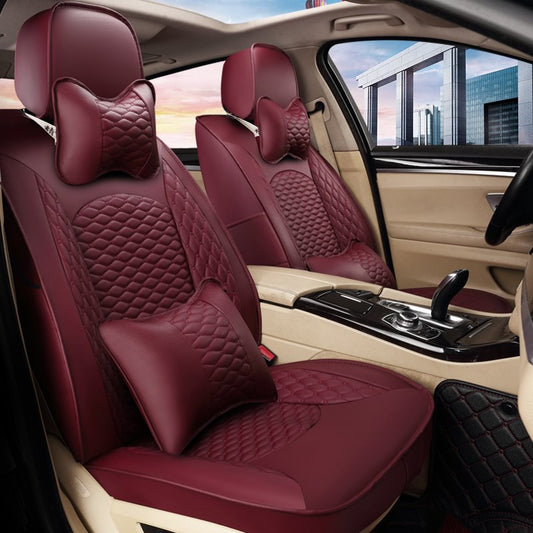 Cubiertas de asiento de coche personalizadas de cuero exquisitas impermeables antiguas 