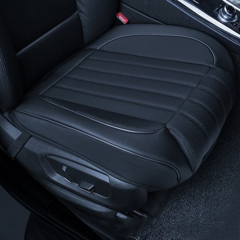 Car Seat Covers 2 Pack, Edge Wrapping Car Front Seat Covers Pad Mat for Auto Supplies Office Chair with PU Leather