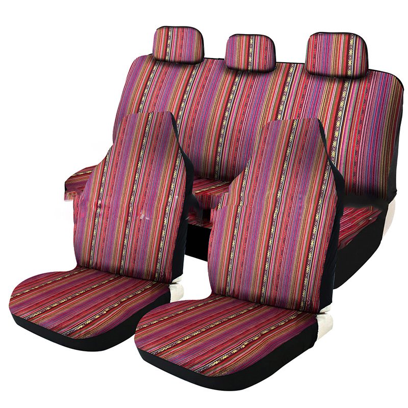 Car Seat Covers Full Set, Front Bucket Seat Covers with Split Bench Back Seat Covers for Cars for Women Full Set Seat Pr