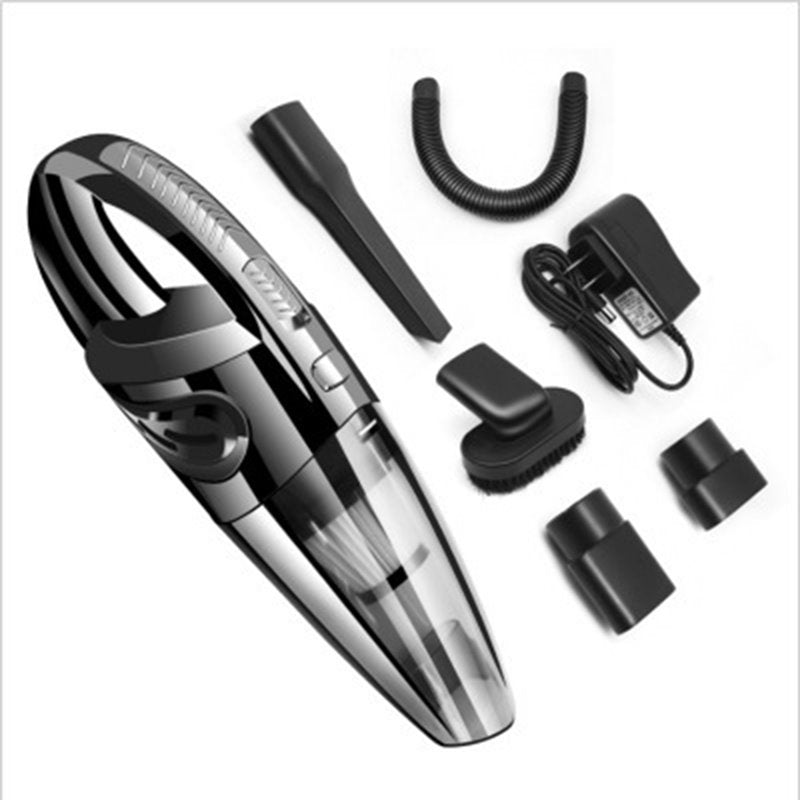 USB-Aufladung, tragbarer Auto-Staubsauger, leistungsstarker Handstaubsauger, geräuschlos, 120 W, 7,2 V, 4000 PA, bestes Auto-Zubehör-Set für die Detaillierung und Reinigung von Autos 