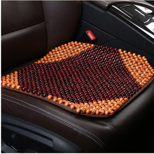 Wood Beaded Auto Car Seat Cover Massaging Comfort Cushion Mat,Premium Quality Universal for Cars