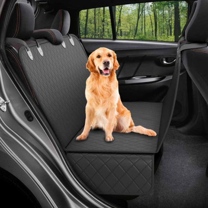 Active Pets Bench Dog Car Seat Cover for Back Seat Waterproof Dog Seat Covers for Cars Durable Scratch Proof Nonslip Protector for Pet Fur & Mud Washa