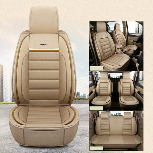 Wear Resistant Dirt Resistant And Durable High Density Linen Material Universal Fit Seat Covers Suitable For Most 7 Seater And 5 Seater Models Please