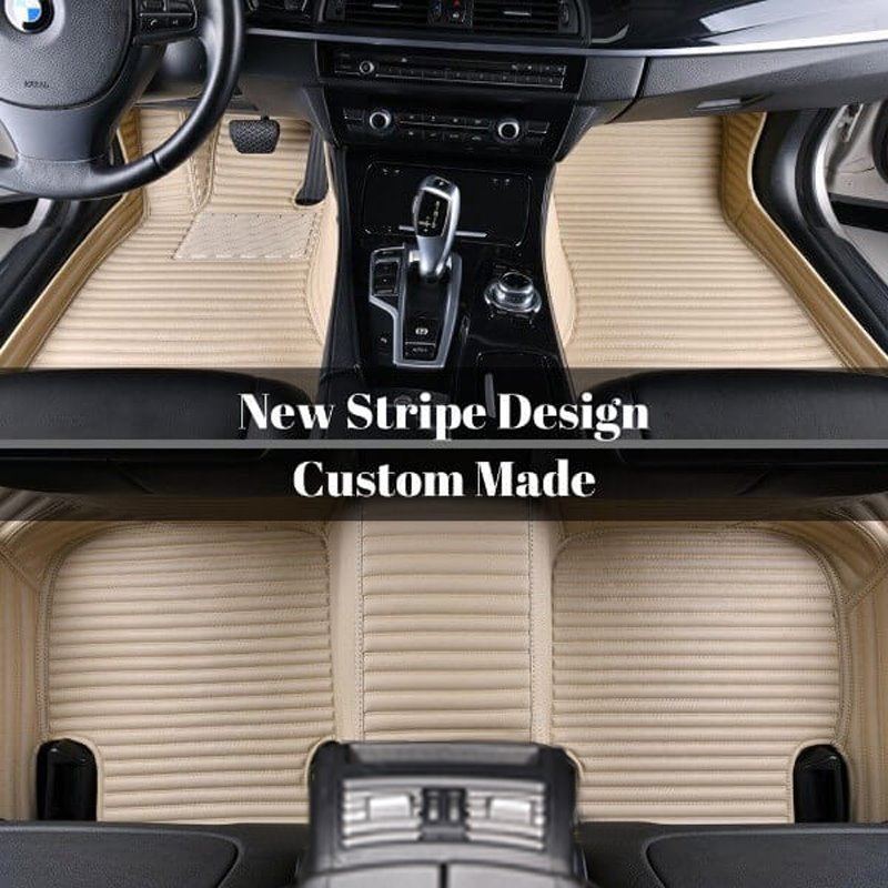 Custom Car Floor Mats High Quality Leather Moisture-Proof Skid Resistance Waterproof Wear-Resisting Most Models Are Suit