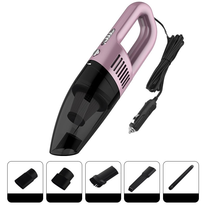 Car Vacuum DC 12V 120W 4500PA High Power Portable Handheld Car Vacuum Cleaner Strong Suction Wet and Dry Use Quick Cleaning with 16ft Power Cord